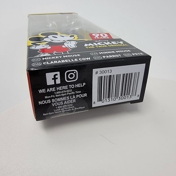 DISNEY Mickey Mouse True original 90 years Nano Metalfigs Die-cast 5 figure set. - Picture 7 of 7